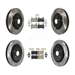 Transit Auto KDA-100623 Disc Brake Kit for 2010-2015 Chevrolet Camaro - Front and Rear product image