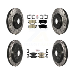 Transit Auto KDA-100624 Disc Brake Kit for 2010-2015 Chevrolet Camaro - Front and Rear product image