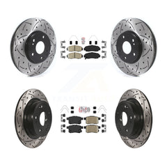 Transit Auto KDA-100625 Disc Brake Kit for 2008-2014 Honda Accord, Acura TSX - Front and Rear product image