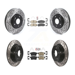 Transit Auto KDA-100628 Disc Brake Kit for 2008-2014 Honda Accord, Acura TSX - Front and Rear product image