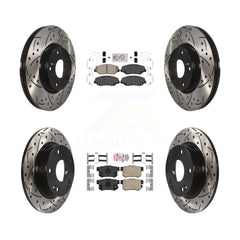 Transit Auto KDA-100630 Disc Brake Kit for 2012-2015 Acura ILX, Honda Civic - Front and Rear product image