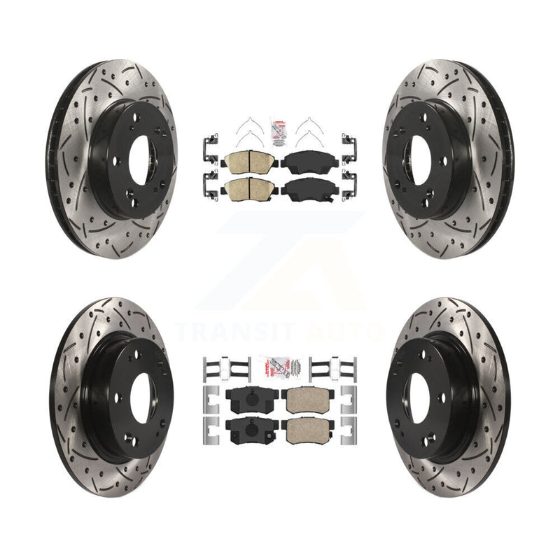 Transit Auto KDA-100631 Disc Brake Kit for 2013-2015 Acura ILX - Front and Rear product image
