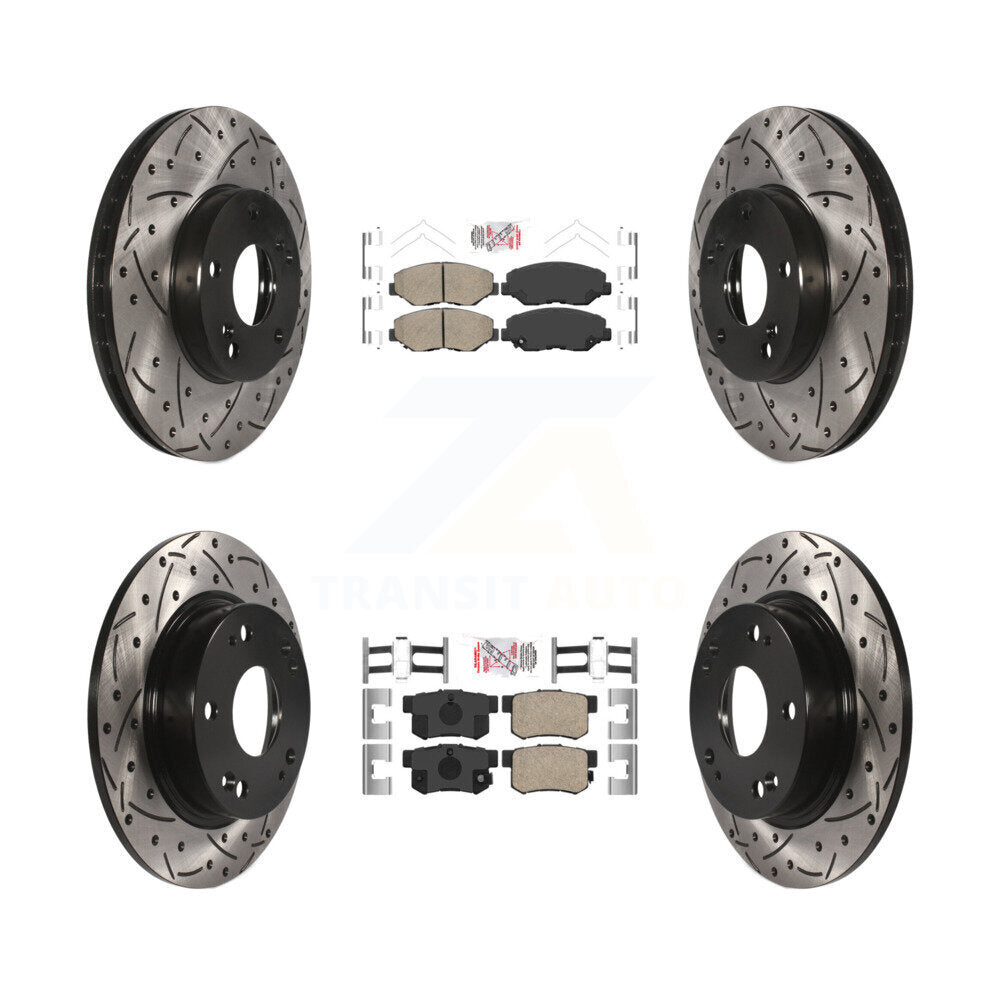 Transit Auto KDA-100634 Disc Brake Kit for 2014-2015 Acura ILX - Front and Rear product image