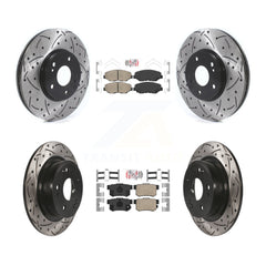 Transit Auto KDA-100636 Disc Brake Kit for 2005 Honda Accord - Front and Rear product image