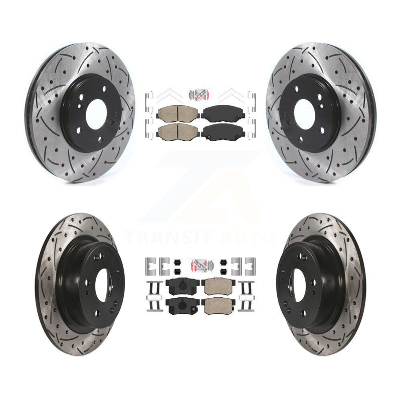Transit Auto KDA-100638 Disc Brake Kit for 2005 Honda Accord - Front and Rear product image
