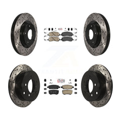 Transit Auto KDA-100651 Disc Brake Kit for 2007-2017 Chrysler 200, Dodge Caliber, Dodge Avenger & more - Front and Rear product image