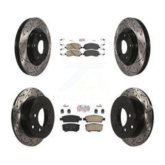 Transit Auto KDA-100654 Disc Brake Kit for 2007-2017 Chrysler 200, Dodge Caliber, Dodge Avenger & more - Front and Rear product image