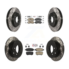 Transit Auto KDA-100656 Disc Brake Kit for 2007-2016 Mitsubishi Lancer, Dodge Caliber - Front and Rear product image