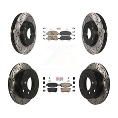 Transit Auto KDA-100658 Disc Brake Kit for 2007-2016 Mitsubishi Lancer, Dodge Caliber - Front and Rear product image