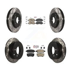 Transit Auto KDA-100659 Disc Brake Kit for 2007-2016 Mitsubishi Lancer, Dodge Caliber - Front and Rear product image