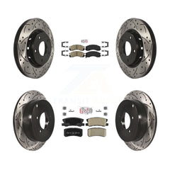 Transit Auto KDA-100661 Disc Brake Kit for 2009-2015 Mitsubishi Lancer - Front and Rear product image