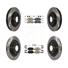 Transit Auto KDA-100662 Disc Brake Kit for 2013-2024 Mitsubishi Outlander, Mitsubishi Outlander Sport, Mitsubishi RVR - Front and Rear product image