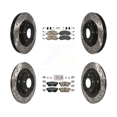 Transit Auto KDA-100673 Disc Brake Kit for 2017-2020 Mitsubishi Outlander - Front and Rear product image