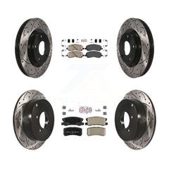 Transit Auto KDA-100675 Disc Brake Kit for 2007-2013 Mitsubishi Outlander - Front and Rear product image