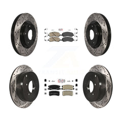 Transit Auto KDA-100678 Disc Brake Kit for 2007-2013 Mitsubishi Outlander - Front and Rear product image