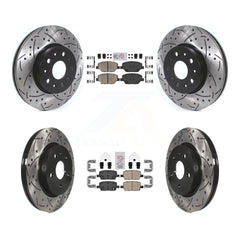 Transit Auto KDA-100686 Disc Brake Kit for 2016-2020 Chevrolet Camaro - Front and Rear product image
