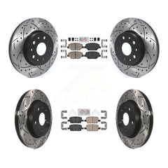 Transit Auto KDA-100687 Disc Brake Kit for 2016-2020 Chevrolet Camaro - Front and Rear product image