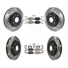 Transit Auto KDA-100692 Disc Brake Kit for 2016-2020 Chevrolet Camaro - Front and Rear product image
