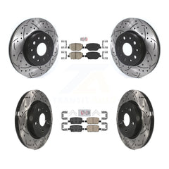 Transit Auto KDA-100693 Disc Brake Kit for 2016-2020 Chevrolet Camaro - Front and Rear product image