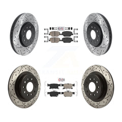 Transit Auto KDA-100698 Disc Brake Kit for 2016-2018 Buick Envision - Front and Rear product image