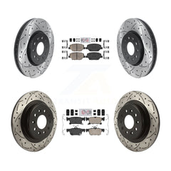 Transit Auto KDA-100699 Disc Brake Kit for 2016-2018 Buick Envision - Front and Rear product image