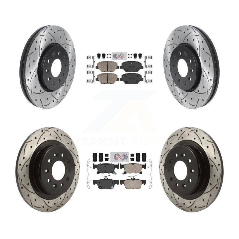 Transit Auto KDA-100699 Disc Brake Kit for 2016-2018 Buick Envision - Front and Rear product image