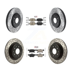 Transit Auto KDA-100702 Disc Brake Kit for 2016-2018 Buick Envision - Front and Rear product image