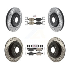 Transit Auto KDA-100703 Disc Brake Kit for 2016-2018 Buick Envision - Front and Rear product image