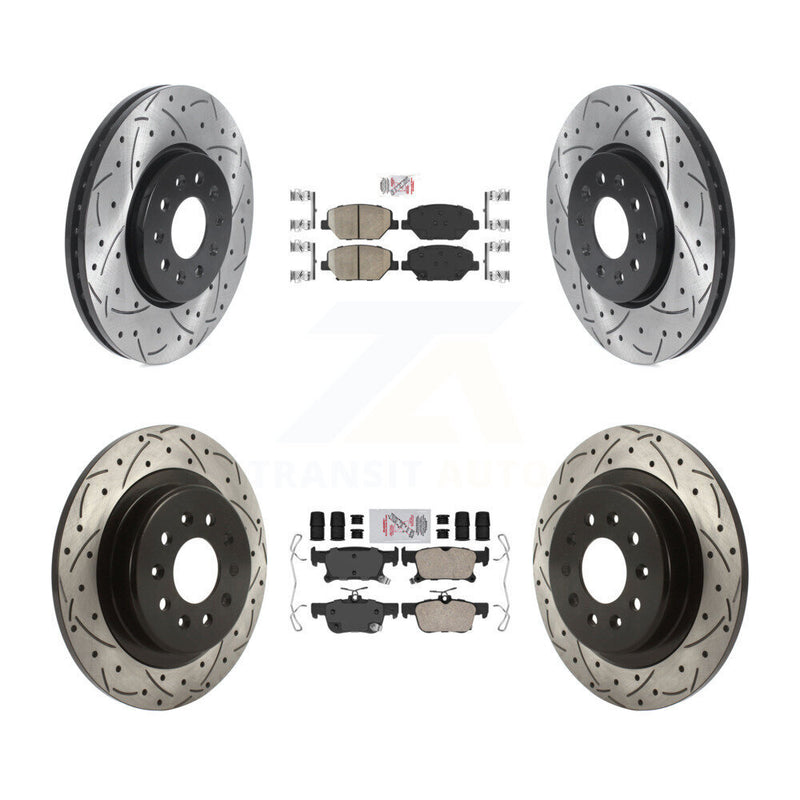 Transit Auto KDA-100703 Disc Brake Kit for 2016-2018 Buick Envision - Front and Rear product image