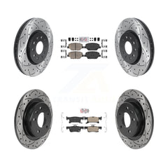 Transit Auto KDA-100704 Disc Brake Kit for 2016-2018 Buick Envision - Front and Rear product image