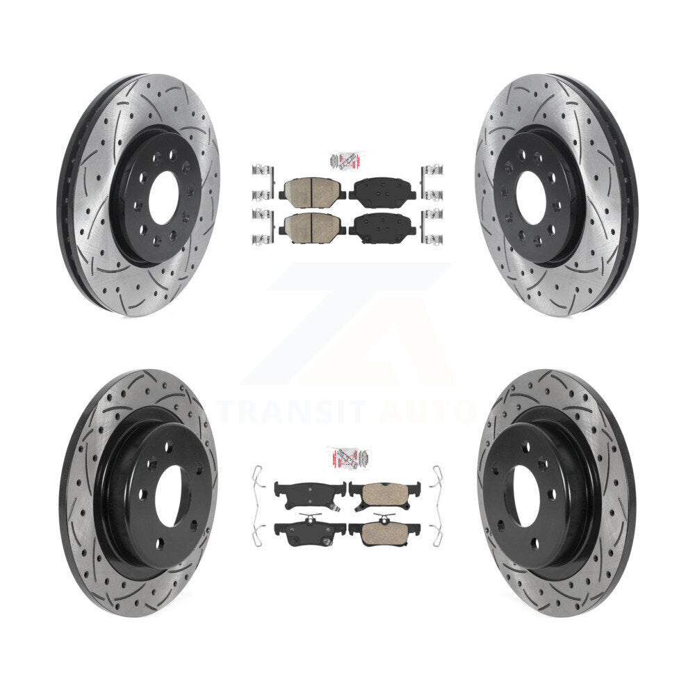 Transit Auto KDA-100706 Disc Brake Kit for 2016-2018 Buick Envision - Front and Rear product image