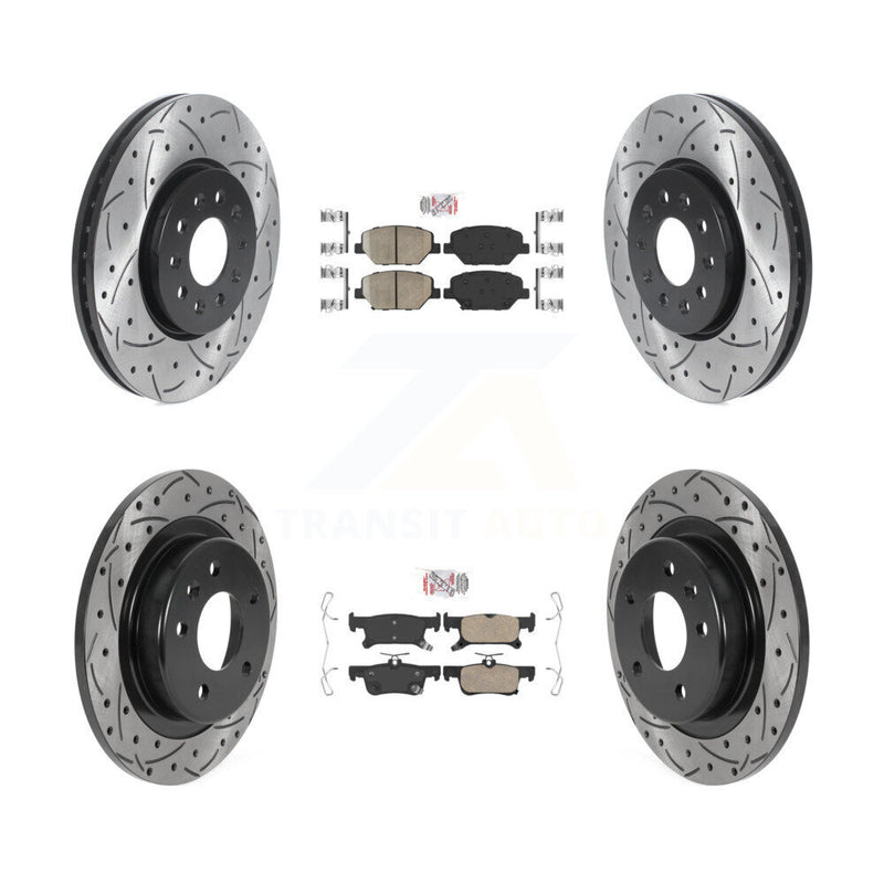Transit Auto KDA-100706 Disc Brake Kit for 2016-2018 Buick Envision - Front and Rear product image