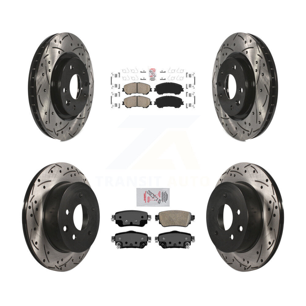 Transit Auto KDA-100715 Disc Brake Kit for 2019 Nissan Rogue Sport - Front and Rear product image