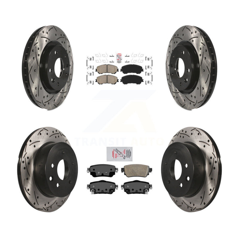 Transit Auto KDA-100715 Disc Brake Kit for 2019 Nissan Rogue Sport - Front and Rear product image