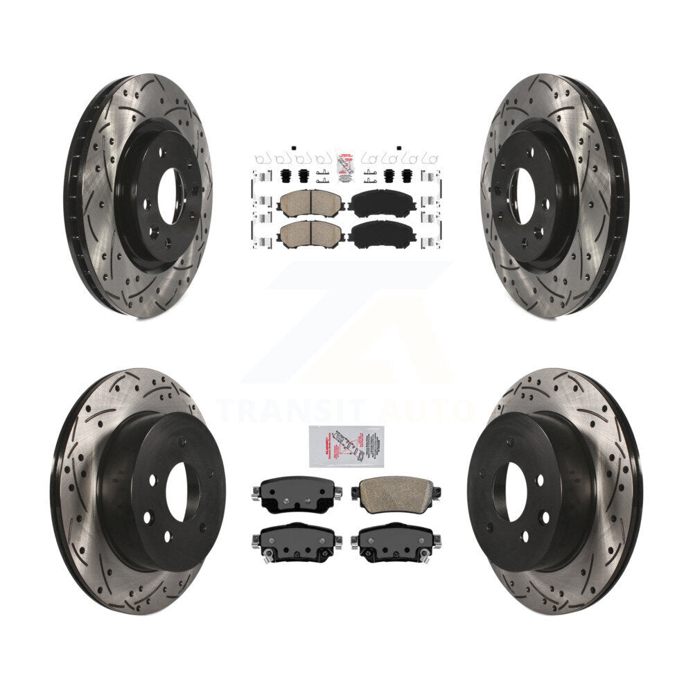 Transit Auto KDA-100719 Disc Brake Kit for 2019 Nissan Rogue Sport - Front and Rear product image