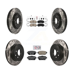 Transit Auto KDA-100719 Disc Brake Kit for 2019 Nissan Rogue Sport - Front and Rear product image