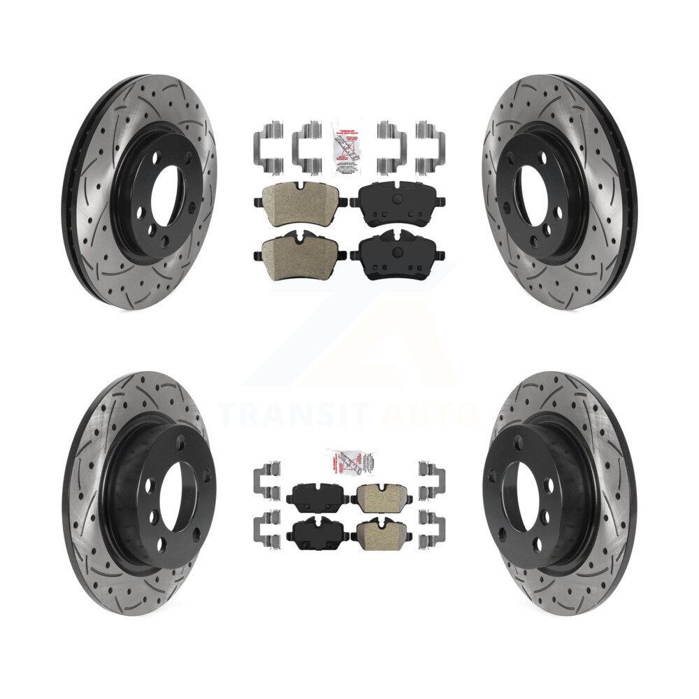 Transit Auto KDA-100721 Disc Brake Kit for 2011-2015 Mini Cooper Paceman, Mini Cooper Countryman - Front and Rear product image