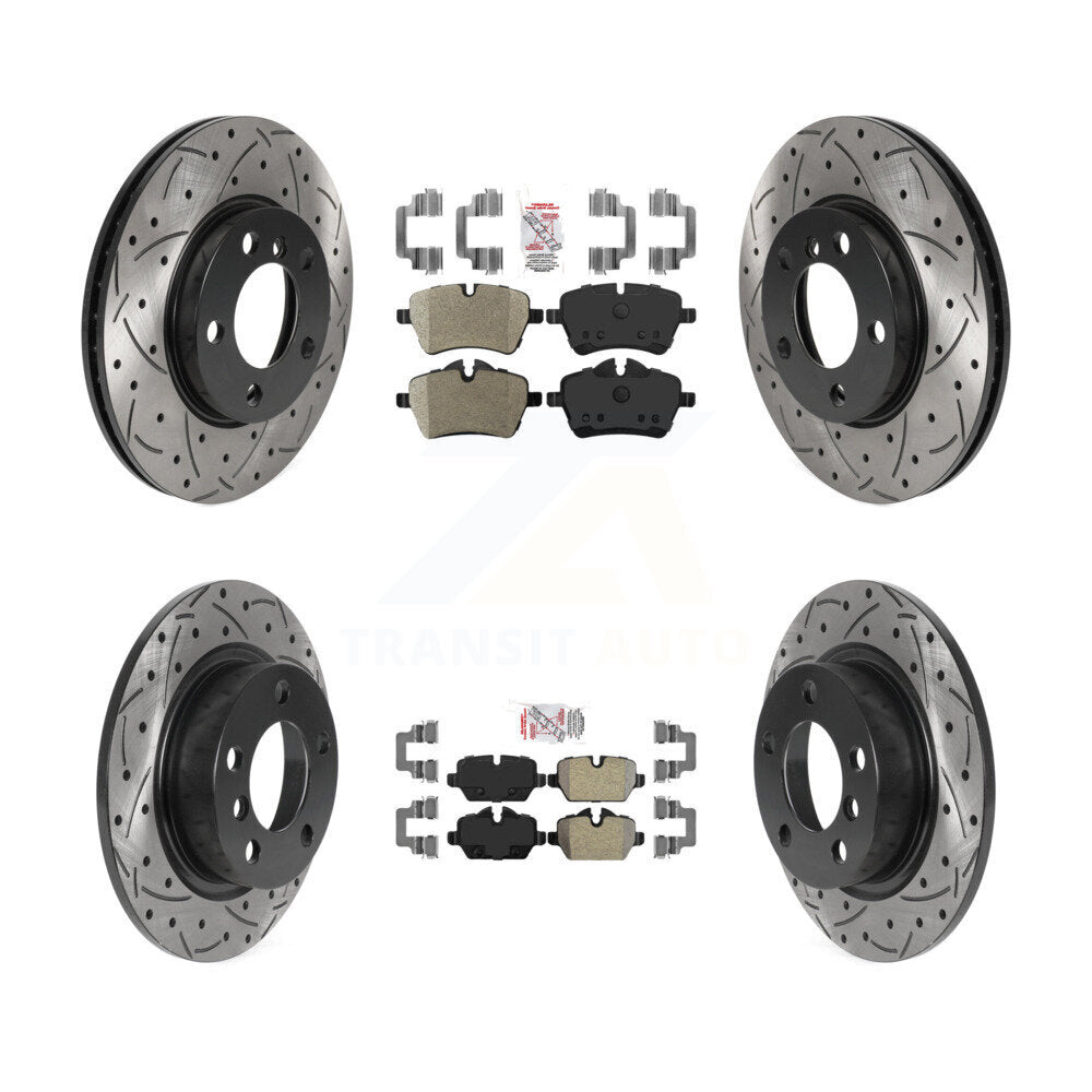 Transit Auto KDA-100722 Disc Brake Kit for 2011-2015 Mini Cooper Paceman, Mini Cooper Countryman - Front and Rear product image