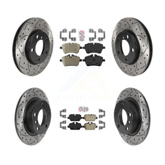 Transit Auto KDA-100722 Disc Brake Kit for 2011-2015 Mini Cooper Paceman, Mini Cooper Countryman - Front and Rear product image