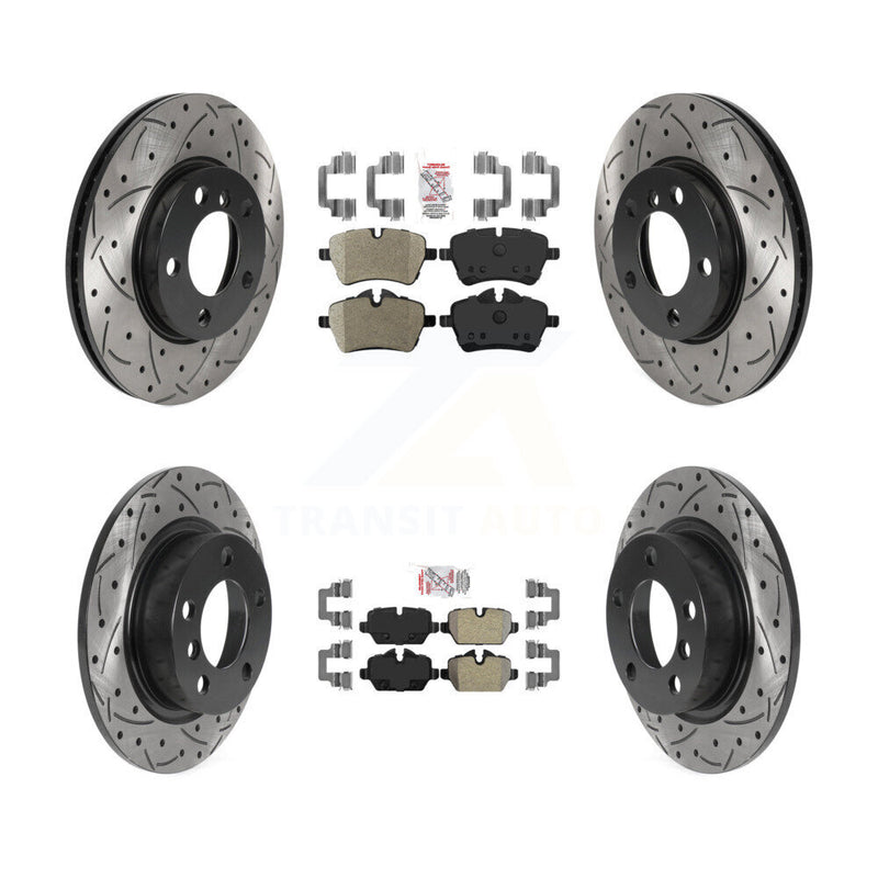 Transit Auto KDA-100722 Disc Brake Kit for 2011-2015 Mini Cooper Paceman, Mini Cooper Countryman - Front and Rear product image