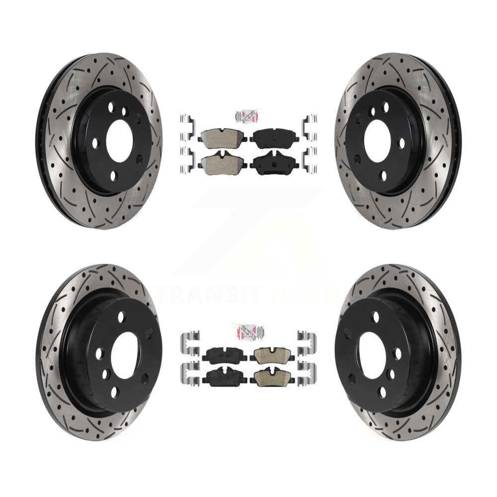 Transit Auto KDA-100728 Disc Brake Kit for 2015-2022 Mini Cooper - Front and Rear product image