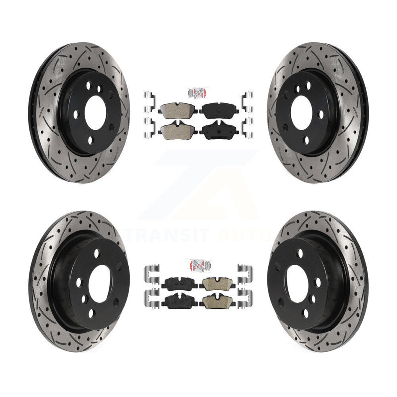 Transit Auto KDA-100728 Disc Brake Kit for 2015-2022 Mini Cooper - Front and Rear product image