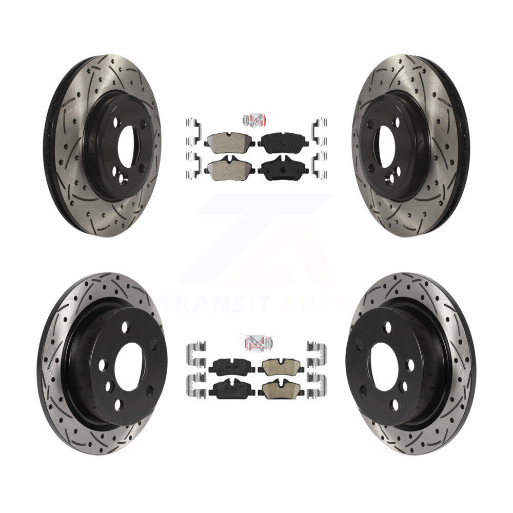 Transit Auto KDA-100730 Disc Brake Kit for 2015 Mini Cooper - Front and Rear product image