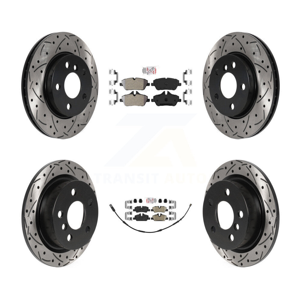Transit Auto KDA-100732 Disc Brake Kit for 2015-2022 Mini Cooper - Front and Rear product image