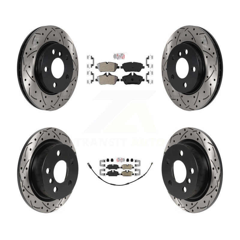 Transit Auto KDA-100732 Disc Brake Kit for 2015-2022 Mini Cooper - Front and Rear product image