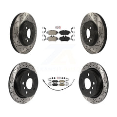 Transit Auto KDA-100734 Disc Brake Kit for 2015 Mini Cooper - Front and Rear product image