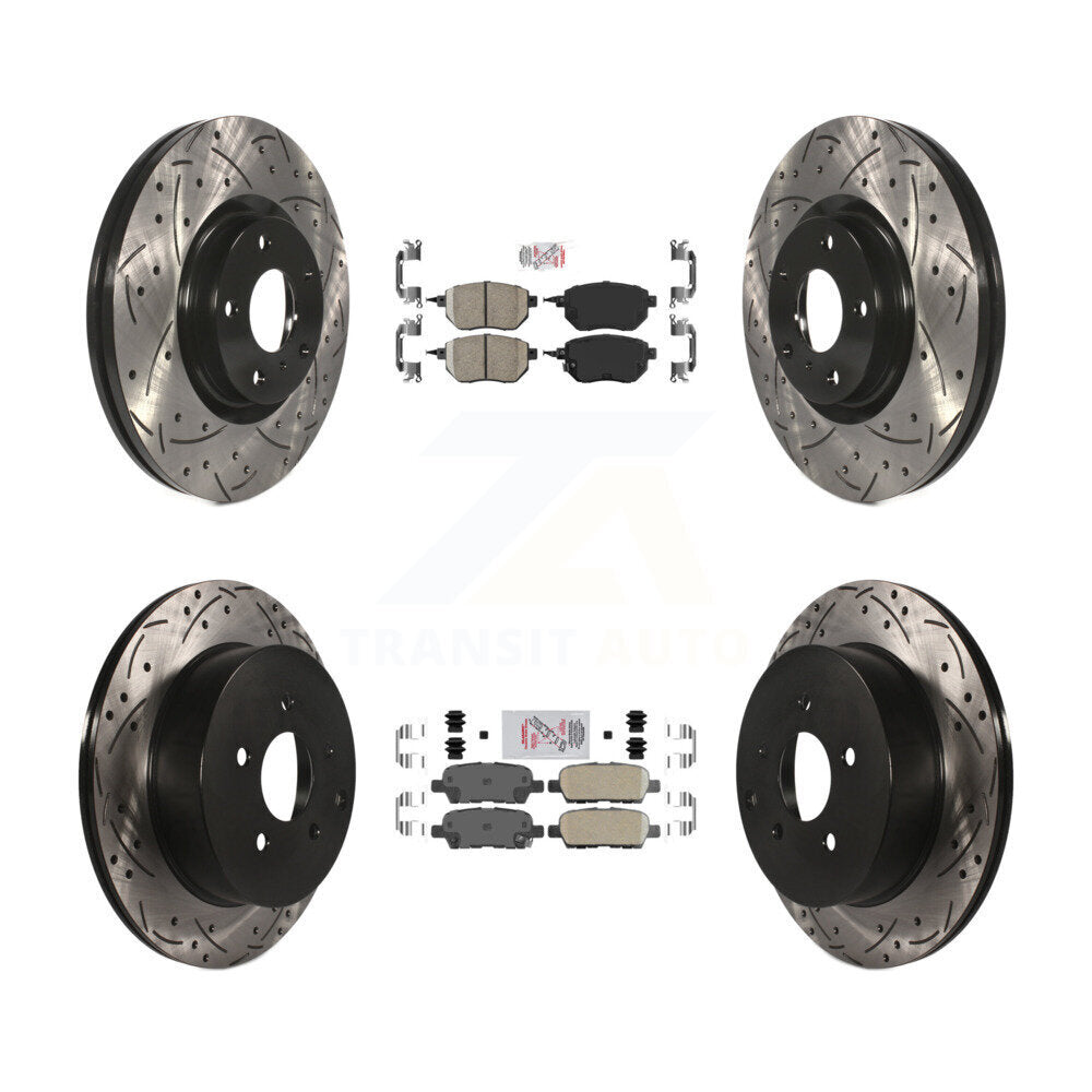 Transit Auto KDA-100751 Disc Brake Kit for 2005-2012 Nissan Murano - Front and Rear product image
