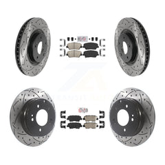 Transit Auto KDA-100756 Disc Brake Kit for 2012-2017 Hyundai Azera - Front and Rear product image
