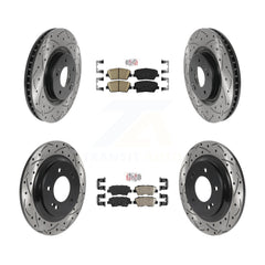Transit Auto KDA-100764 Disc Brake Kit for 2016-2017 Hyundai Azera - Front and Rear product image