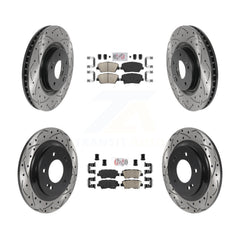Transit Auto KDA-100767 Disc Brake Kit for 2016-2017 Hyundai Azera - Front and Rear product image